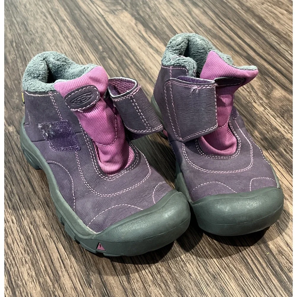 KEEN Kootenay WATERPROOF Sherpa LINED SNOW Boots Kids 3 ❄️